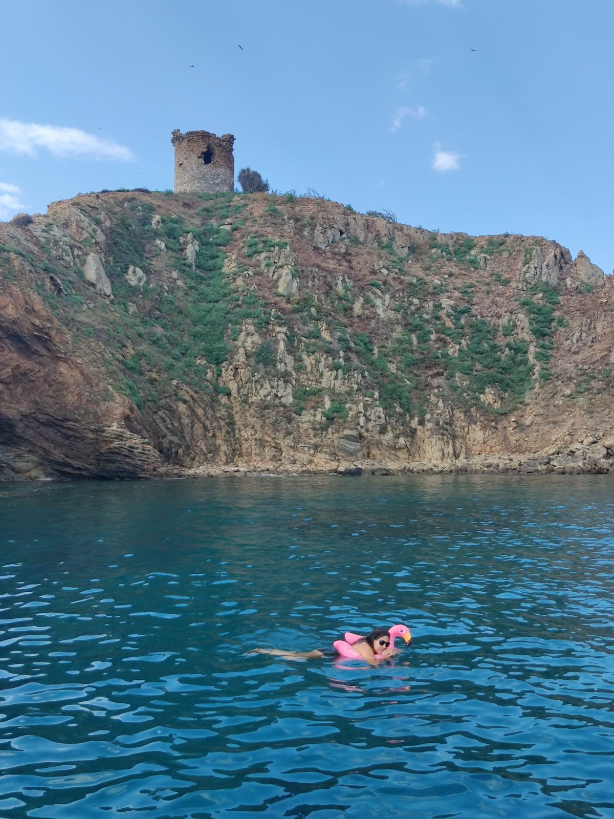 Sosta bagno durante il tour
